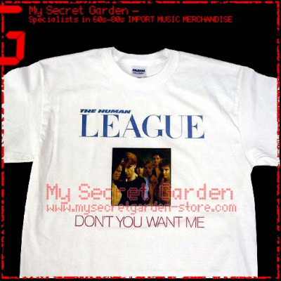 The Human League - Don't You Want Me T Shirt  The Human League - Don't You Want Me T Shirt